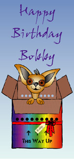 Personalised Birthday Cards - Chihuahua