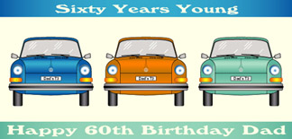 Personalised Birthday Cards - VW Fastback